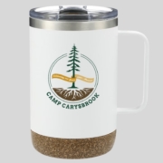 14 oz. Valhalla Copper Vacuum Insulated Camper Mug with 100th Anniversary logo on front and daisy on back One Size 